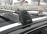 Багажник Turtle Air 2 серебристые для Audi Q5 с 2008г.- (интегрированные рейлинги), фото 5