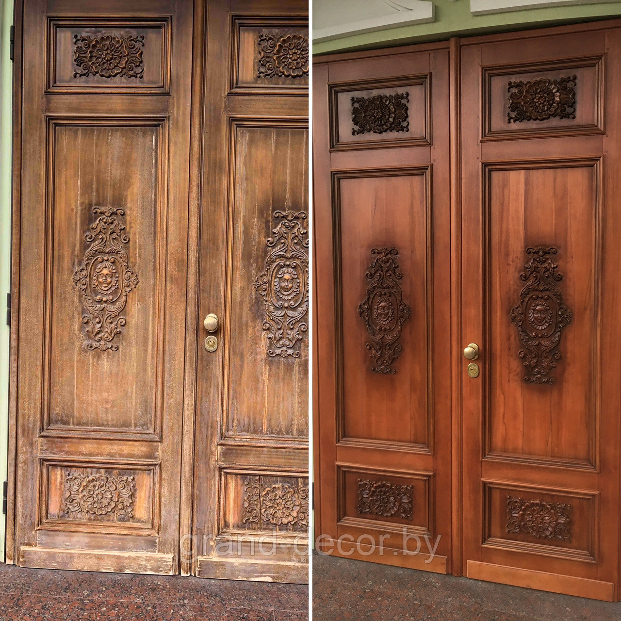 Реставрация уличных дверей. - фото 5 - id-p120381152