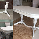 Реставрация и покраска деревянных столов из массива., фото 3