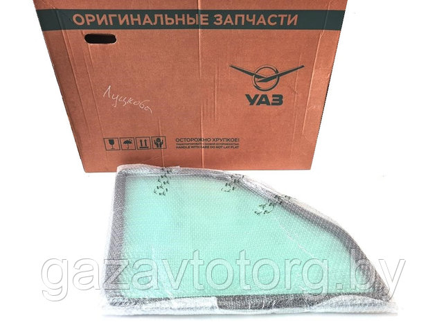 Стекло боковое УАЗ-3160 Патриот переднее, левое ТТЗ 755х565х3, ( (ЭЙ ДЖИ СИ БСЗ г.Бор) 4532LGSR5FD, фото 2