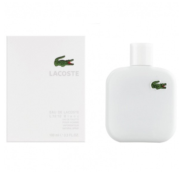 Мужская туалетная вода  Lacoste L.12.12 Blanc Pour Homme edt 100ml