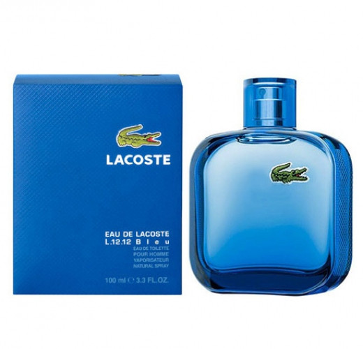 Мужская туалетная вода  Lacoste L.12.12 Bleu Pour Homme edt 100ml