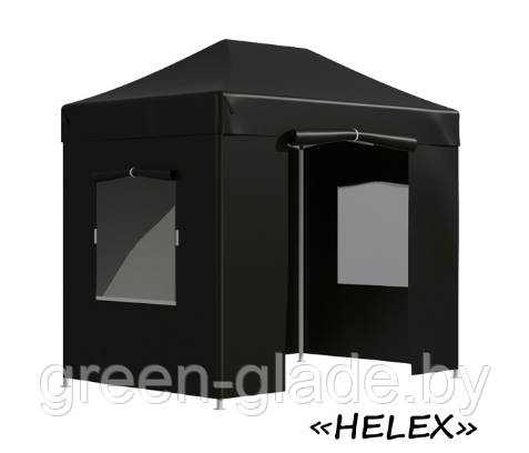 Тент садовый Helex 4322 3x2х3м полиэстер черный