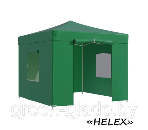 Тент садовый Helex 4331 3x3х3м полиэстер зеленый