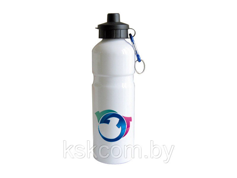 Бутыль для сублимации металлическая белая 750мл - фото 1 - id-p120394733