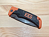 Нож раскладной Gerber Bear Grylls Scout, оранжевый, фото 3