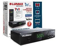Цифровой эфирный тв ресивер приемник LUMAX DV3205HD приставка для цифрового тв
