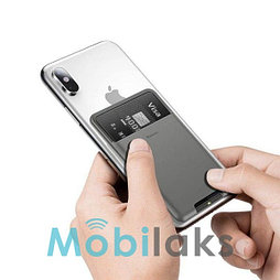 Накладка на смартфон для банковских карт Baseus back stick silicone
