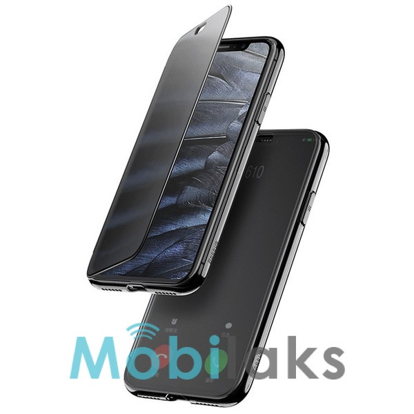 Чехол-книжка для iPhone XS Max с сенсорной крышкой Baseus Touchable Case