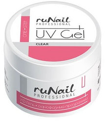 Однофазный УФ-гель ruNail (прозрачный), 15г №0066
