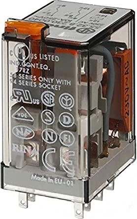 Промежуточное реле FINDER 10А (~ 230В AC) / 55.34.8.230.0040