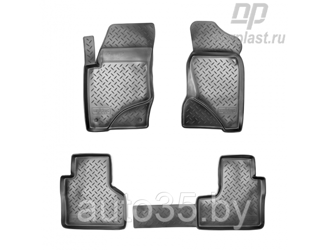 Коврики салонные для VAZ Сhеvrоlеt Niva (2009)