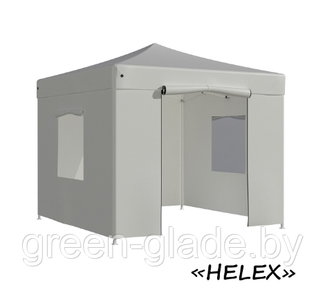 Тент садовый Helex 4330 3x3х3м полиэстер белый