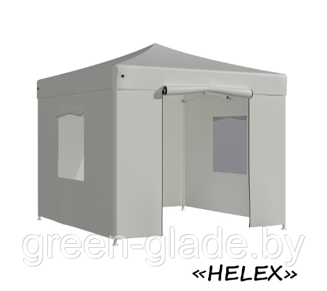 Тент садовый Helex 4330 3x3х3м полиэстер белый - фото 1 - id-p5598963
