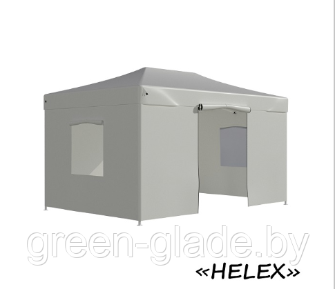 Тент садовый Helex 4335 3x4.5х3м полиэстер белый