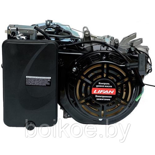 Двигатель Lifan 188FD-V (13 л.с., вал конус 54,45мм, электростартер) - фото 1 - id-p120442578