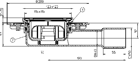 Трап HL90Pr, фото 2