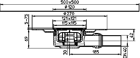 Трап HL90PrD-3000, фото 2