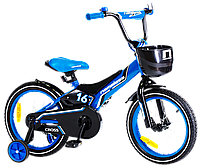 Велосипед детский Nameless Cross 12" сине-черный
