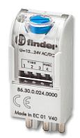 Модуль реле времени FINDER для использование совместно с реле / 86.30.0.024.0000, фото 1