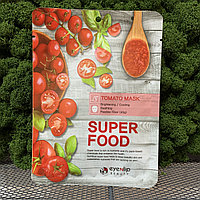 Тканевая маска для лица с экстрактом томата Eyenlip Super Food Tomato Mask