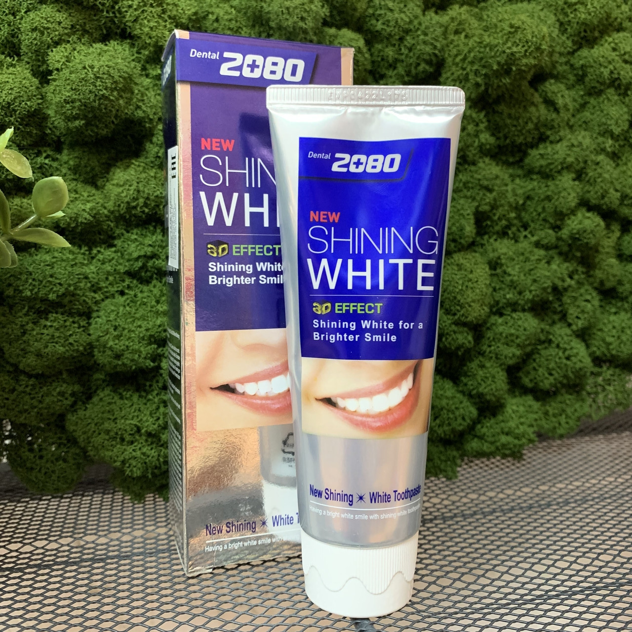 Зубная паста с мятным вкусом Dental Clinic 2080 Shining White, 100 гр - фото 1 - id-p120462907