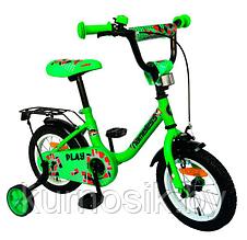Велосипед детский Nameless PLAY 14" Зелёный/чёрный