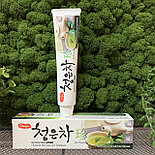 Зубная паста со вкусом мяты и лечебных трав Dental Clinic 2080 Cheong-en-cha Jin, 130 гр., фото 3
