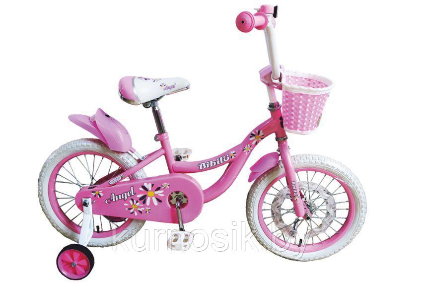 Детский велосипед Bibitu Angel 20" (розовый, 2019)