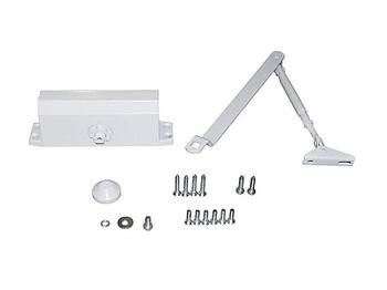 Доводчик дверной Elementis/Lianan 603 EN3 (EN-Size 3, с тягой, белый)