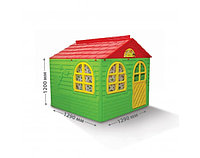 Детский игровой пластиковый домик Долони Doloni, цвет зеленый, 129 х 129 х 120 см 025500/3