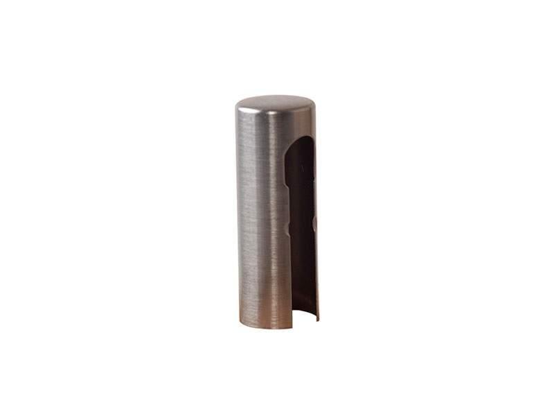 Накладка декоративная, ELEMENTIS для ввертных петель, диаметр 16 мм, алюминий, никель матовый - фото 1 - id-p120465316