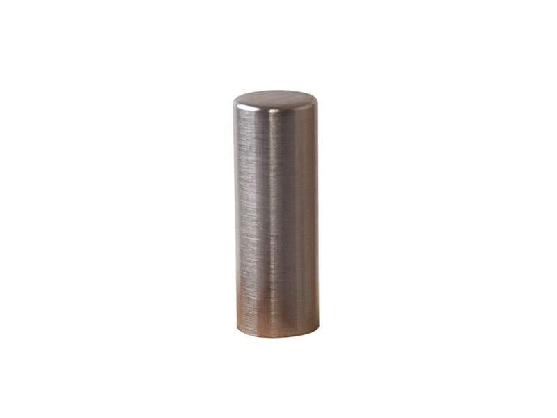 Накладка декоративная, ELEMENTIS для ввертных петель, диаметр 16 мм, алюминий, никель матовый - фото 3 - id-p120465316