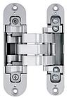 Петля скрытая для компланарных дверей, универсальная, 3D, 130x32/25 мм, 60 кг, цамак и алюминий, с 4, фото 2