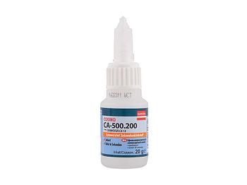 Цианакрилатный секундный клей COSMO CA-500.200 (20 г) [CA 12]