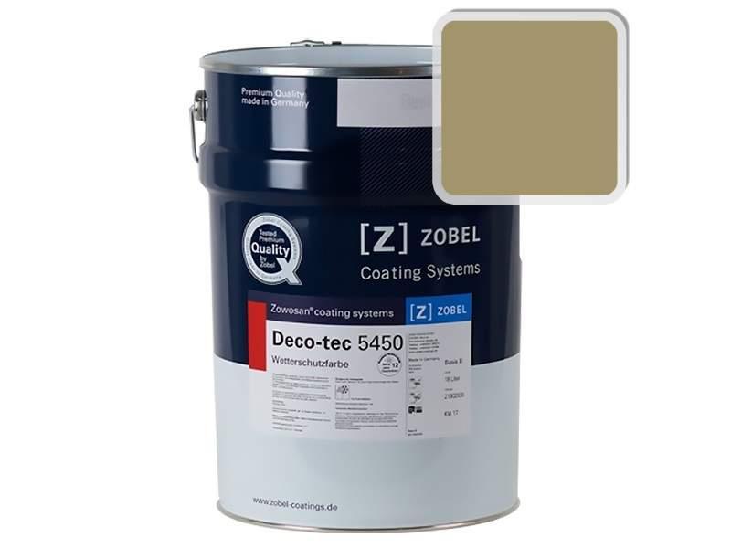 Краска для деревянных домов ZOBEL Deco-tec 5450B (RAL 1020)
