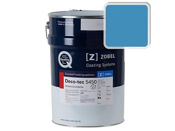 Краска для деревянных домов ZOBEL Deco-tec 5450B (RAL 5012)