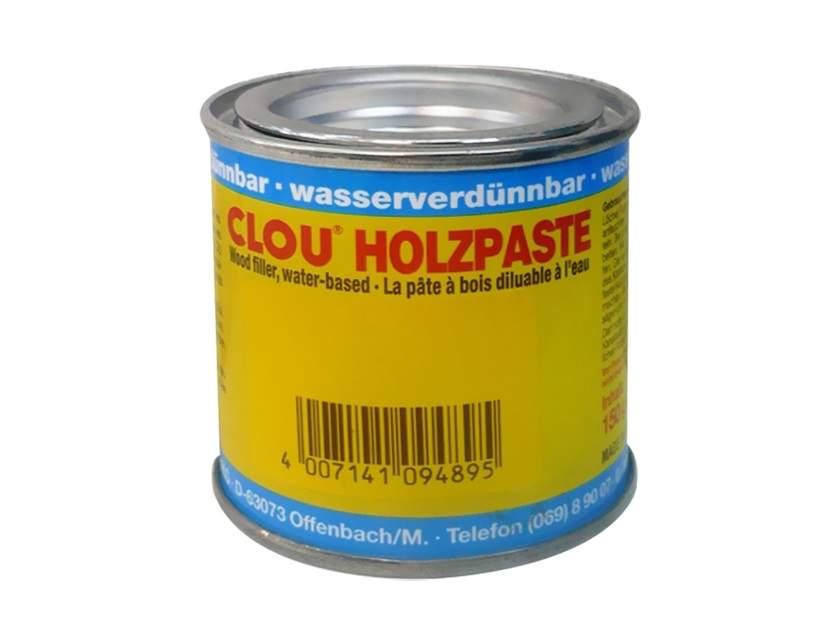 Шпатлевка по дереву Clou HolzPaste (темный дуб, 250 г)