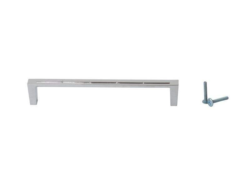 Ручка-скоба для мебели FIRMAX (160 мм, металл, хромированный) - фото 3 - id-p120466902