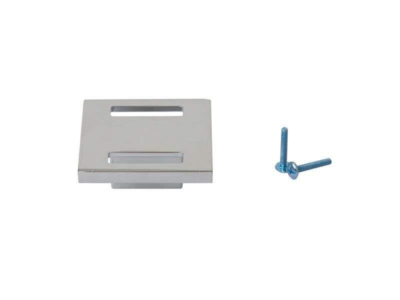 Ручка-кнопка для мебели FIRMAX (32 мм, металл, хромированный) - фото 2 - id-p120466903