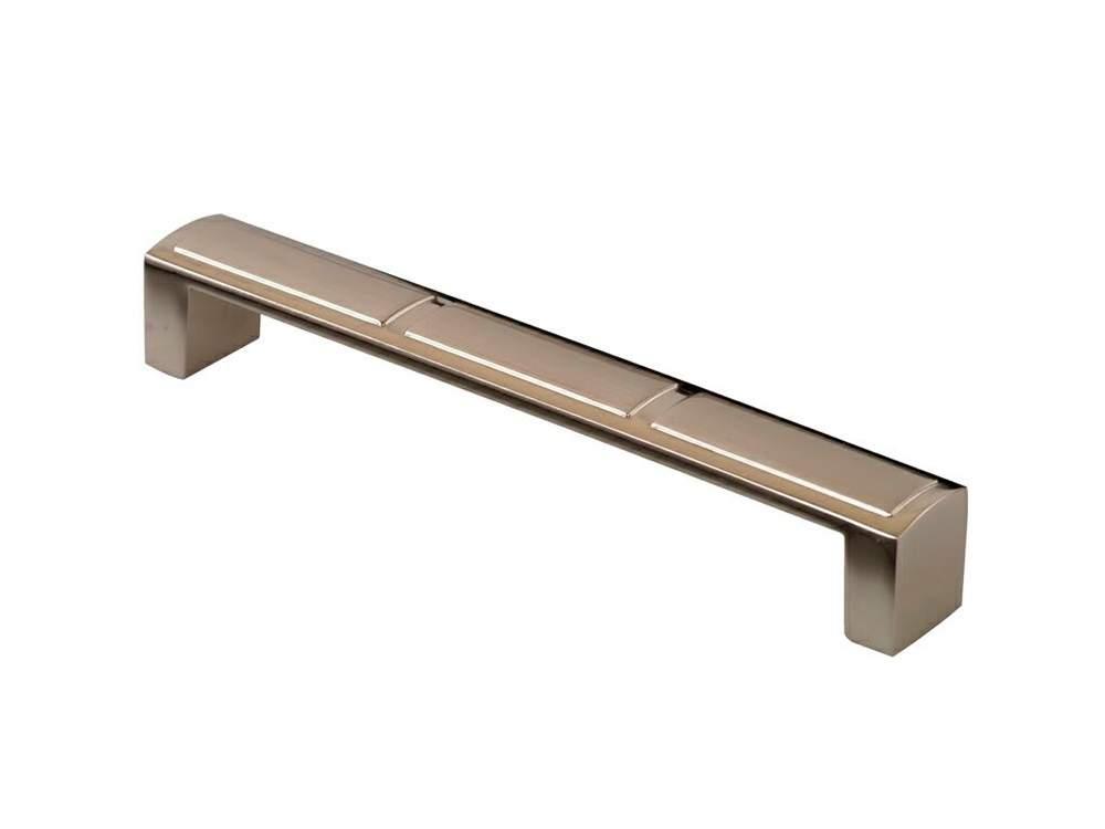 Ручка-скоба для мебели FIRMAX (160 мм, металл, никель матовый) - фото 2 - id-p120466904