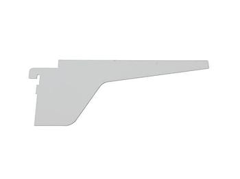 Кронштейн средний для полки ЛДСП 18 мм Firmax (белый) [СтС-0090-020]