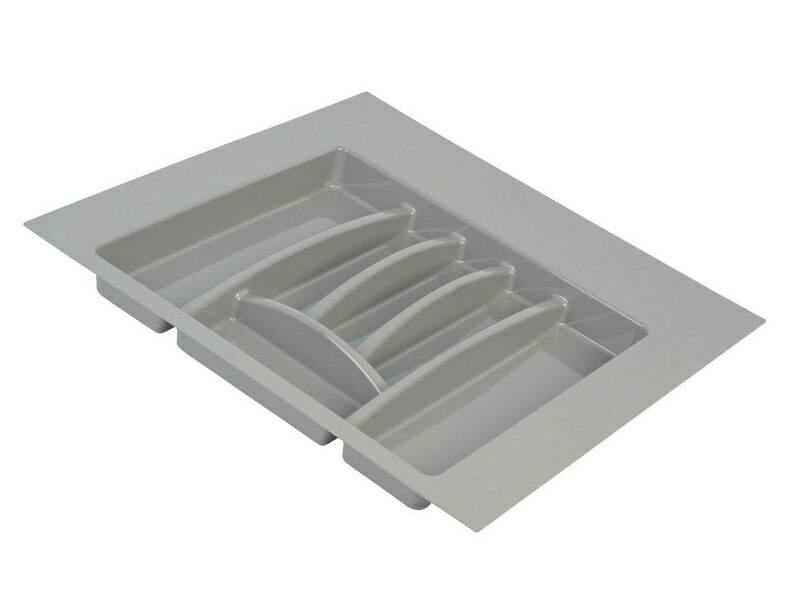 Лоток для столовых приборов в ящик Firmax (500-550 мм, серый)