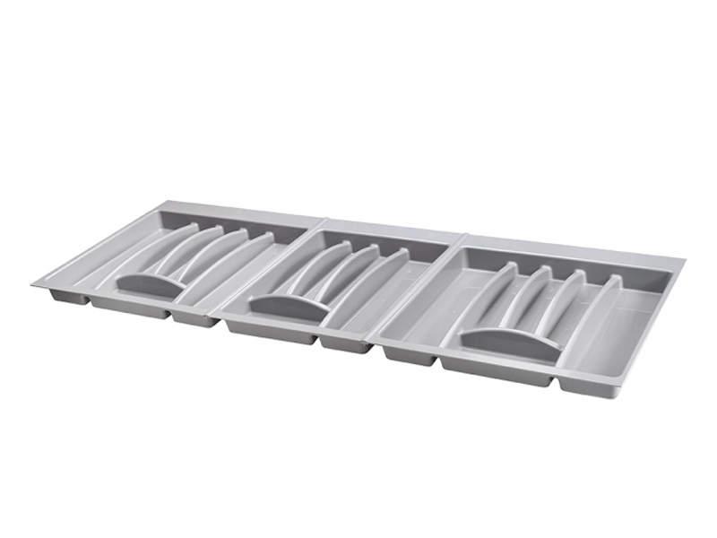 Лоток для столовых приборов в ящик Firmax (500-550 мм, серый) - фото 7 - id-p120466959
