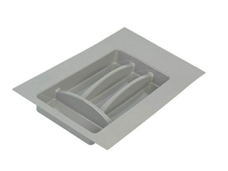 Лоток для столовых приборов в ящик Firmax (300-350 мм, серый)