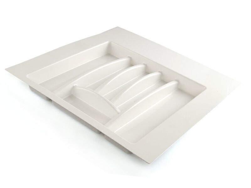 Лоток для столовых приборов в ящик Firmax (500-550 мм, белый) - фото 1 - id-p120466963