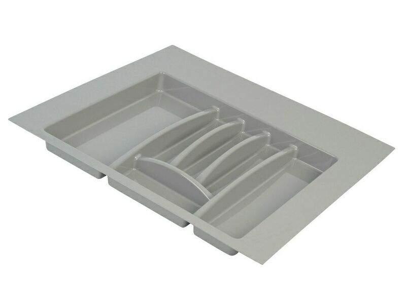 Лоток для столовых приборов в ящик Firmax (600 мм, серый) - фото 1 - id-p120466965