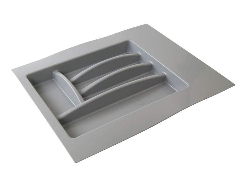 Лоток для столовых приборов в ящик Firmax (400-450 мм, серый) - фото 5 - id-p120466968