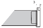 Пластиковая заглушка для цоколь кухонного FIRMAX (H=100 мм, белый), фото 2