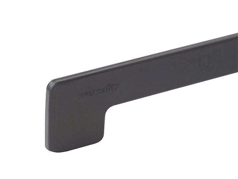 Торцевая накладка на подоконник Werzalit Exclusiv (605x37 мм, серый темно [420]) - фото 1 - id-p120467438